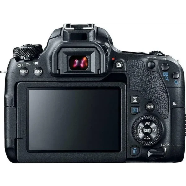 Canon EOS 77D + 18-55mm F4.0-5.6 IS STM + EF-S 55-250mm F4-5.6 IS STM SLR Camera Kit 24.2 MP CMOS 6000 x 4000 pixels Black