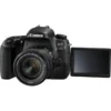 Canon EOS 77D + 18-55mm F4.0-5.6 IS STM + EF-S 55-250mm F4-5.6 IS STM SLR Camera Kit 24.2 MP CMOS 6000 x 4000 pixels Black