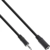 InLine Audio Cable 3.5mm Stereo male / female 3m