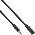 InLine Audio Cable 3.5mm Stereo male / female 3m