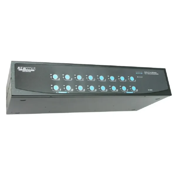Neomounts KVM switch, 16-port, PS/2 & serial, OSD