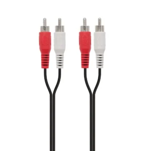 Ewent Audio cable, 2 x RCA M – 2 x RCA M, 10m