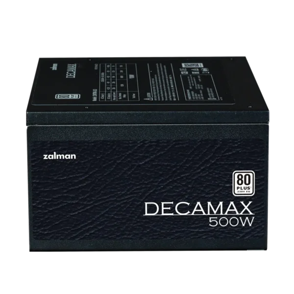 Zalman Decamax power supply unit 500 W ATX Black