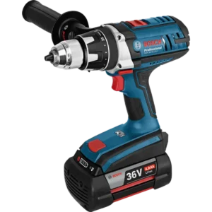 Bosch GSR 36 VE-2-LI Keyless Black, Blue, Red