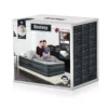 Bestway 80″ x 60″ x 18″/2.03m x 1.52m x 46cm Fortech Airbed Queen Snugable Top Built-in AC Pump