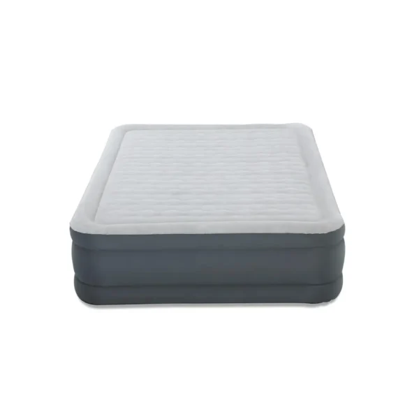 Bestway 80″ x 60″ x 18″/2.03m x 1.52m x 46cm Fortech Airbed Queen Snugable Top Built-in AC Pump