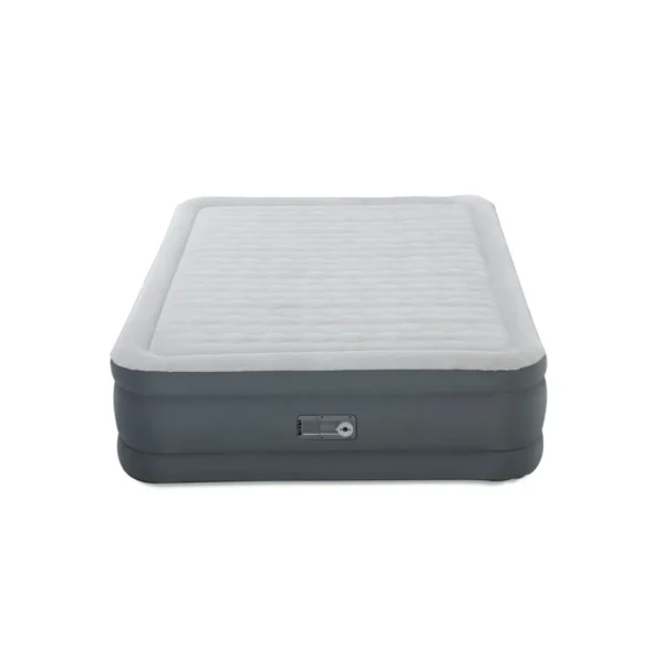 Bestway 80″ x 60″ x 18″/2.03m x 1.52m x 46cm Fortech Airbed Queen Snugable Top Built-in AC Pump