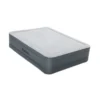 Bestway 80″ x 60″ x 18″/2.03m x 1.52m x 46cm Fortech Airbed Queen Snugable Top Built-in AC Pump