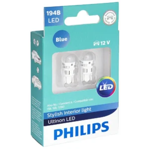 Philips 194BULBX2 car light bulb T10 LED
