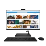 Lenovo IdeaCentre AIO 3 27IAP7 Intel® Core™ i5 i5-12450H 68.6 cm (27″) 1920 x 1080 pixels All-in-One PC 8 GB DDR4-SDRAM 512 GB SSD Windows 11 Home Wi-Fi 6 (802.11ax) Black