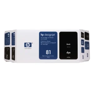 HP 81 Value Pack 680-ml Black DesignJet Dye Ink Cartridge and Printhead print head Inkjet printing