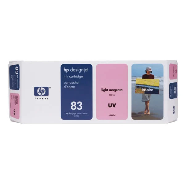 HP Cartouche d’encre magenta clair UV 83 (680 ml) print head