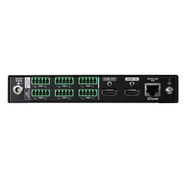 ATEN 6 x 6 Dante Audio Interface with HDMI