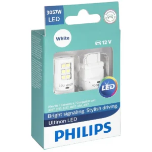 Philips 3057ULWX2 car light bulb P27/7 LED