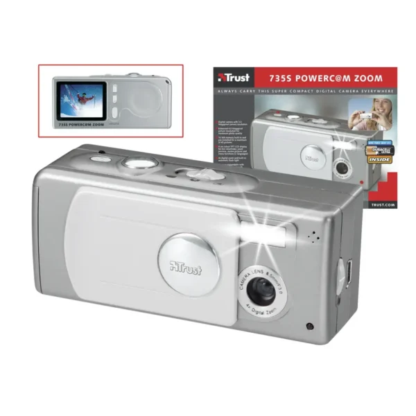 Trust POWERC@M ZOOM 735S 3.1 MP CMOS 1600 x 1200 pixels