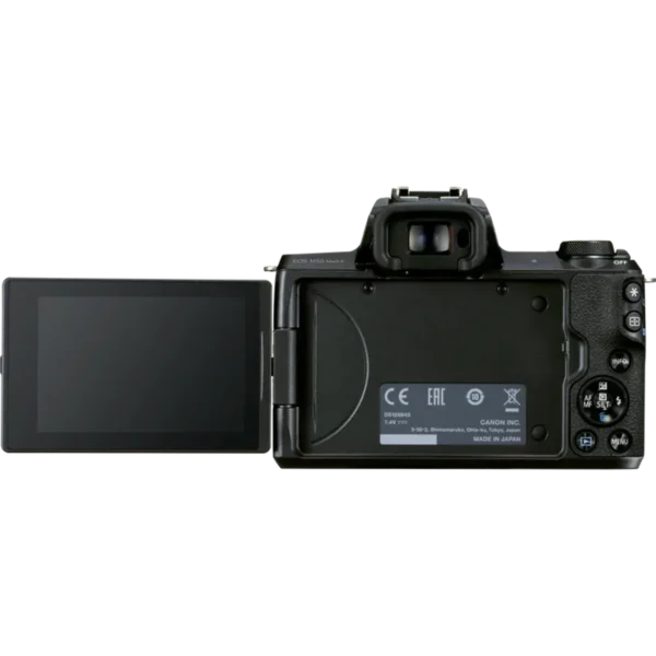 Canon EOS M50 Mark II MILC Body 24.1 MP CMOS 6000 x 4000 pixels Black