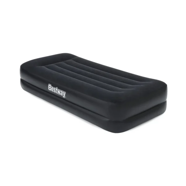 Bestway Flocked Premium+ Airbed – Single – 1.91m x 97cm x 46cm