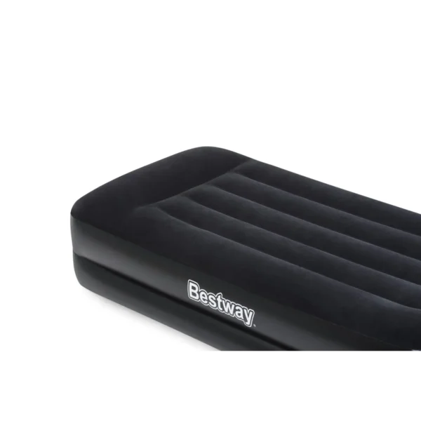 Bestway Flocked Premium+ Airbed – Single – 1.91m x 97cm x 46cm