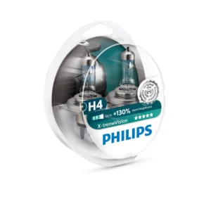Philips X-tremeVision Type of lamp: H4 Pack of: 2 car headlight bulb
