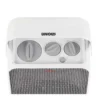 Unold 86450 electric space heater Indoor Grey, White 2000 W Fan electric space heater