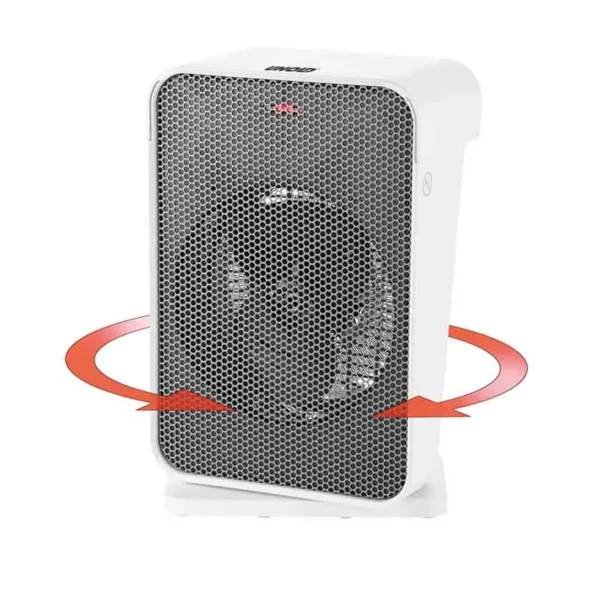 Unold 86450 electric space heater Indoor Grey, White 2000 W Fan electric space heater