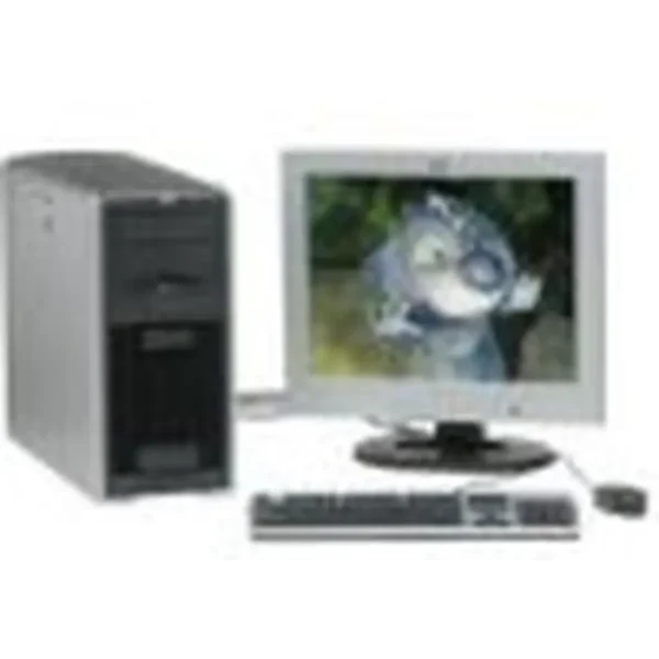 HP workstation xw8000 Xeon 2,4-GHz 512-Mb/18-Gb Dn Ultra320 SCSI Geen graphics cd-rw WindowsXP