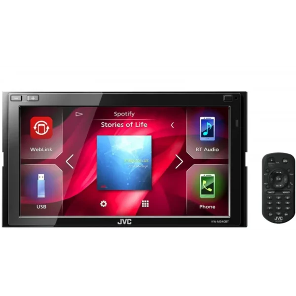 JVC KW-M540BT 2-DIN AV Receiver
