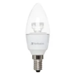 Verbatim LED Candle, Clear, E14, 4.5W