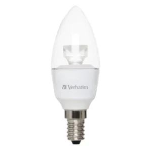 Verbatim LED Candle, Clear, E14, 4.5W