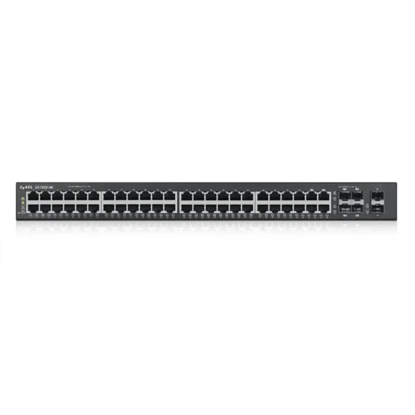Zyxel GS1920-48 Managed L2 Gigabit Ethernet (10/100/1000) Black