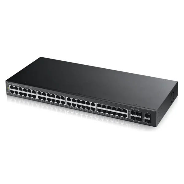 Zyxel GS1920-48 Managed L2 Gigabit Ethernet (10/100/1000) Black