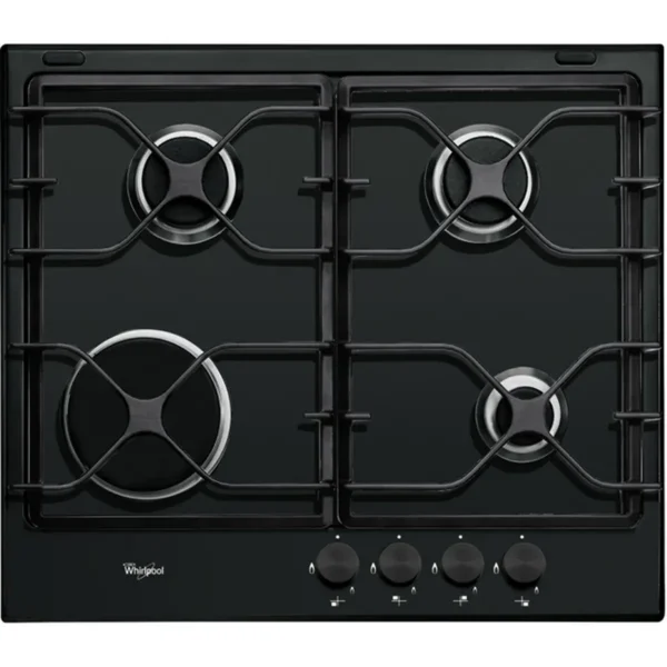 Whirlpool GMA 6411/NB hob Black Built-in Gas 4 zone(s)