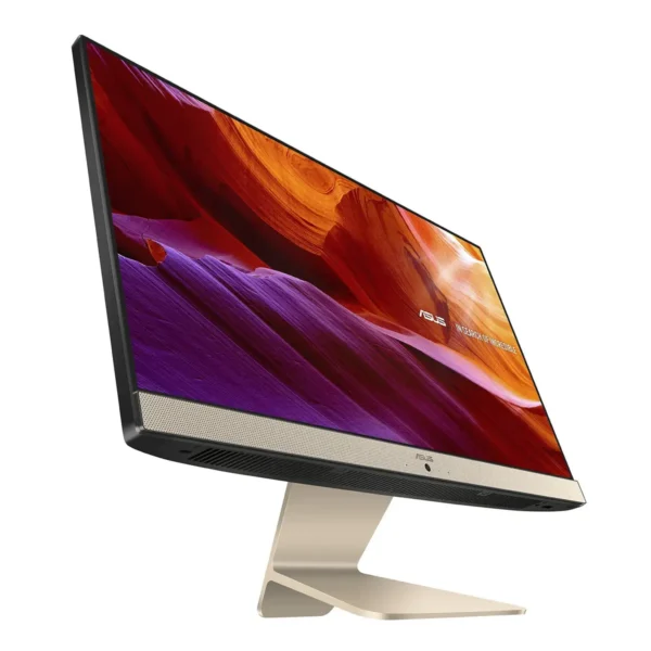 ASUS Vivo AiO V222FAK-BA138D All-in-One PC/workstation Intel® Pentium® Gold 6405U 54.6 cm (21.5″) 1920 x 1080 pixels 8 GB DDR4-SDRAM 256 GB SSD Wi-Fi 5 (802.11ac) Black, Gold