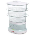 Tefal Minicompact steam cooker 3 basket(s) 650 W Transparent, White