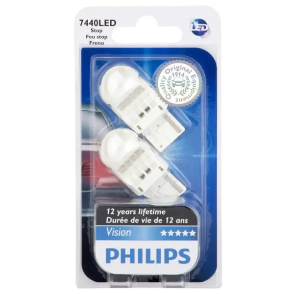 Philips VisionLED 12838B2 car light bulb W21W 2 W LED