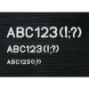 Legamaster supplementary character set 12mm 288pcs