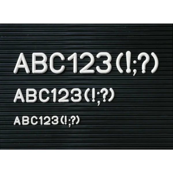 Legamaster supplementary character set 12mm 288pcs