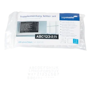 Legamaster supplementary character set 12mm 288pcs