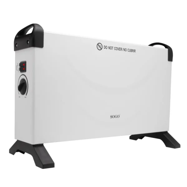 Sogo CAL-SS-18415 electric space heater Indoor White 2000 W Convector electric space heater