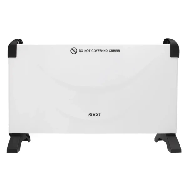 Sogo CAL-SS-18415 electric space heater Indoor White 2000 W Convector electric space heater