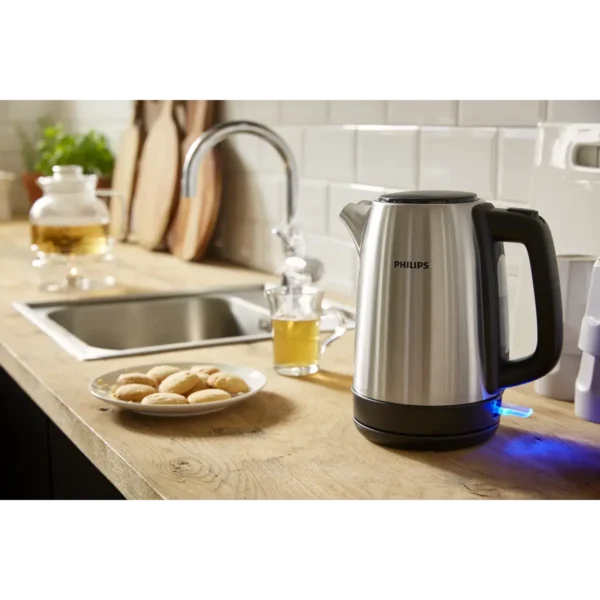 Philips Daily Collection HD9350/94R1 electric kettle 1.7 L 2020 W Black, Stainless steel