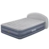 Bestway Tritech LoungeLux Headboard Queen Air Mattress with Built-in AC Pump 2.29 m x 1.52 m x 84 cm