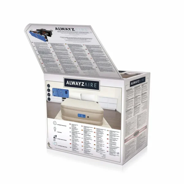 Bestway 69037 air mattress Double mattress Beige