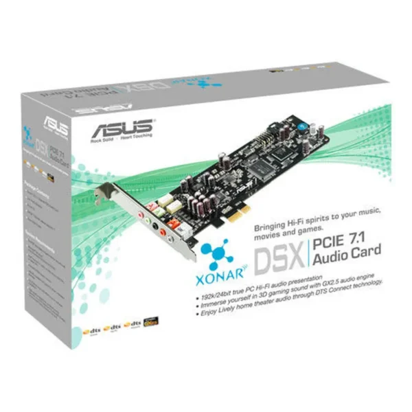 ASUS Xonar DSX Internal 7.1 channels PCI-E