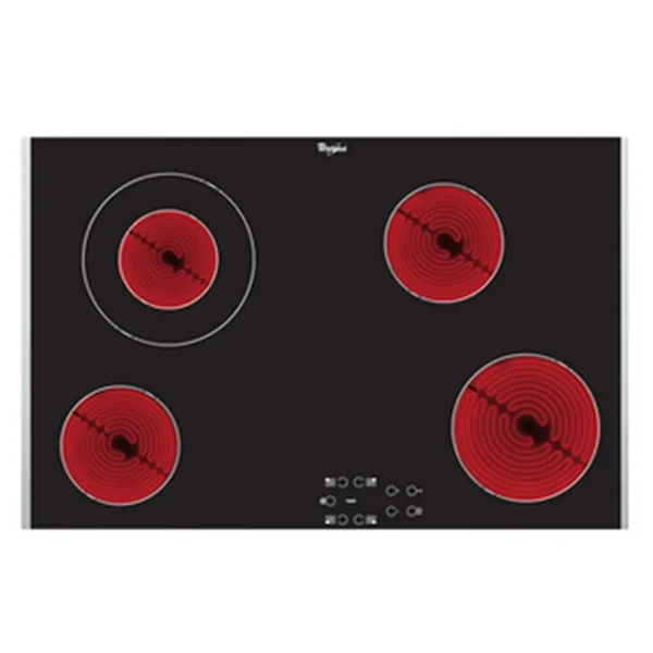 Whirlpool AKT 8330/LX Black Built-in Ceramic 4 zone(s)