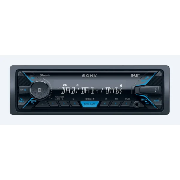 Sony DSX-A500BD car media receiver Black, Blue 220 W Bluetooth