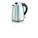 WMF Stelio 0413020012 electric kettle 1.7 L 2400 W Black, Stainless steel