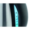 WMF Stelio 0413020012 electric kettle 1.7 L 2400 W Black, Stainless steel