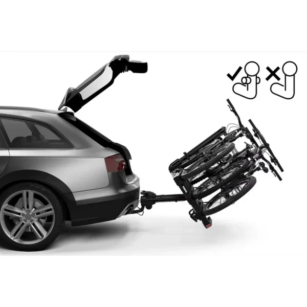 Thule EasyFold XT F Bicycle carrier Aluminium