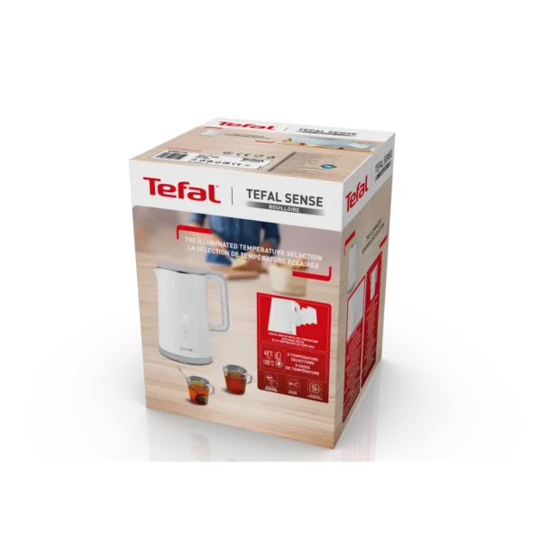 Tefal Sense KO6931 electric kettle 1.5 L 1800 W White